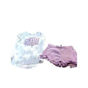 Garanimals Toddler Girls Matching Short Set Purple Size 4T